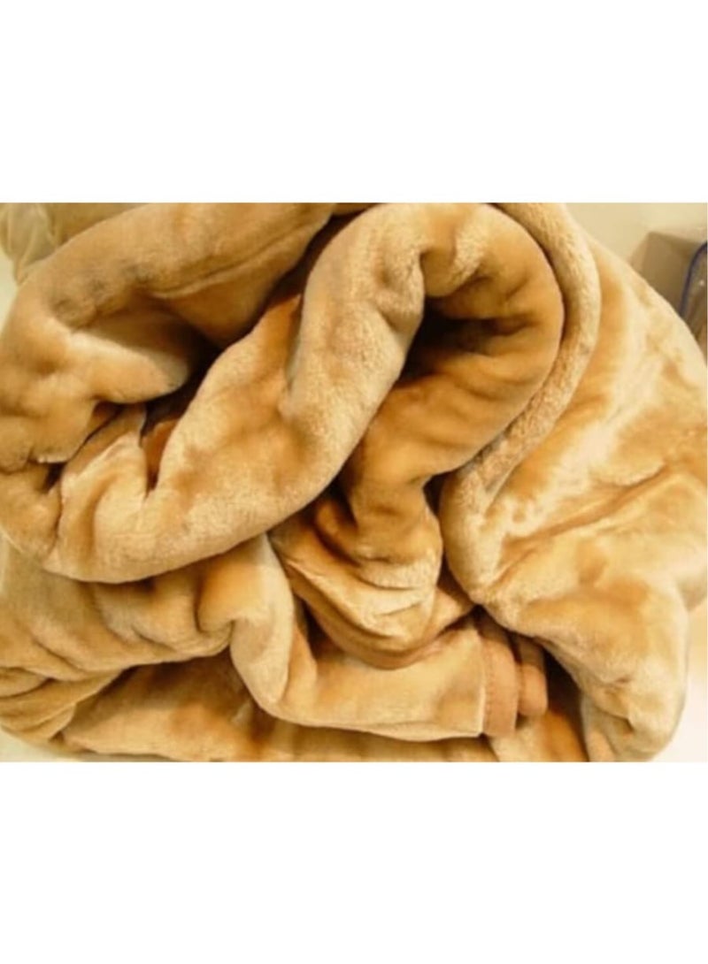 Brown Color Blanket In variant sizes