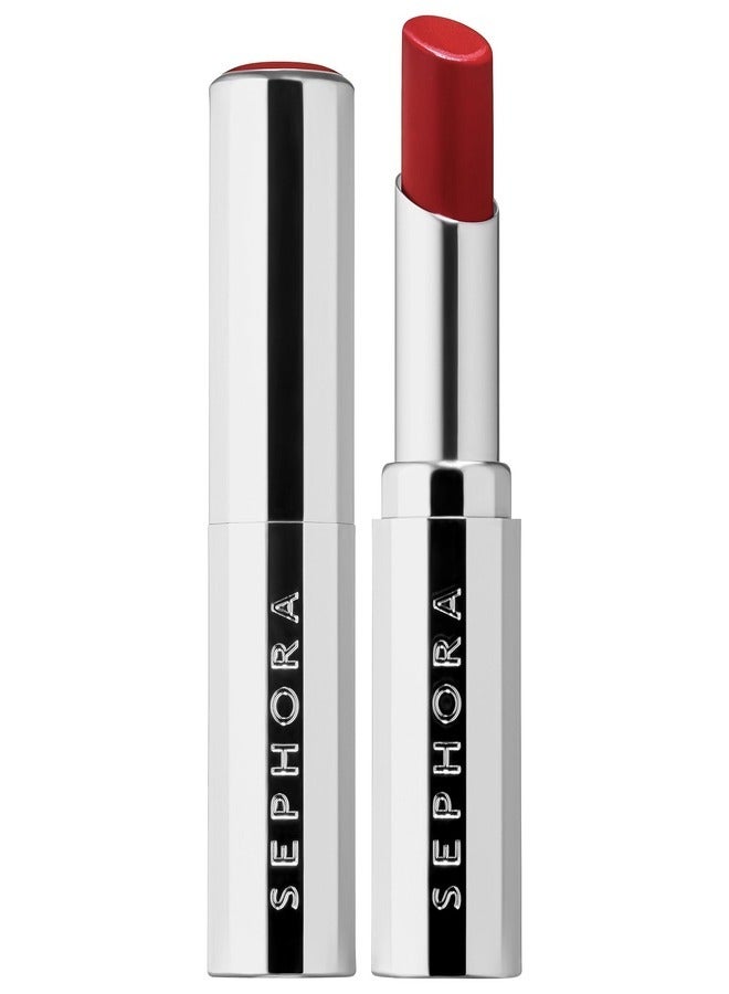 SEPHORA COLLECTION Rouge Lacquer Long-Lasting Lipstick Color: 32 No Limit – Brick  3g