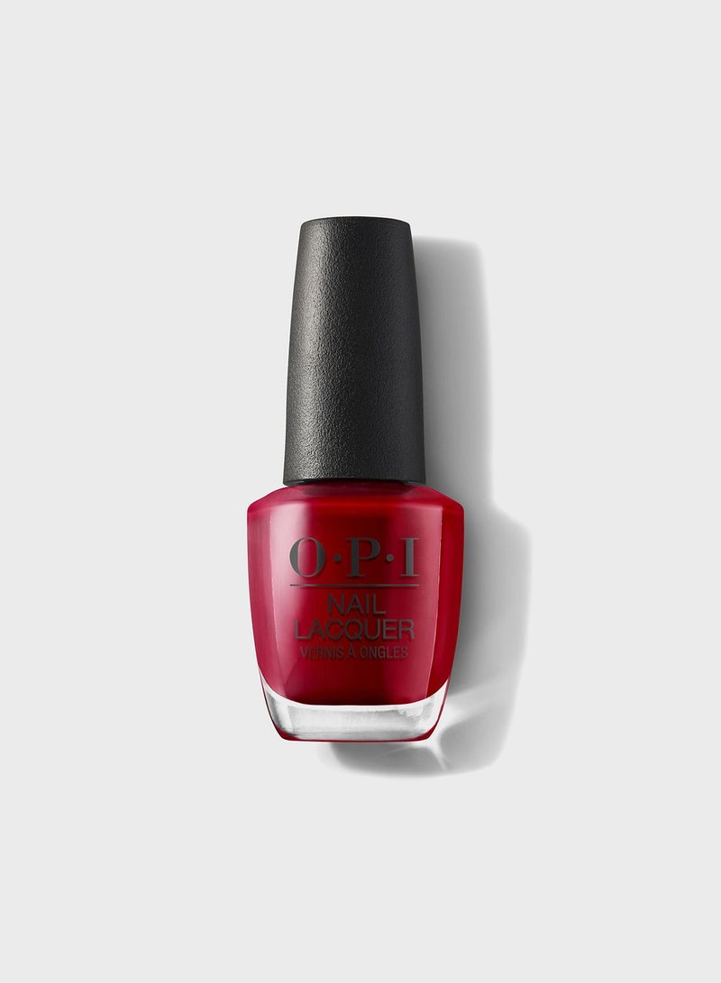 Nail Lacquer -  Red Hot Rio, Red