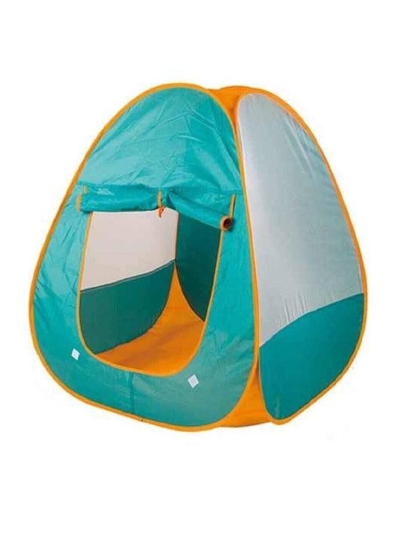 Tent House for Boys Girls, Babies and Toddlers Indoor& Outdoor(Green Orange)
