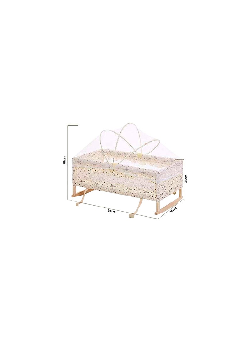 Baby Cradle Crib Bed Newborn Sleeping Basket Baby Crib Bedding Baby Cradle with Mosquito net