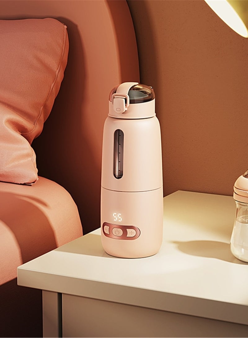 Thermostat Baby Portable Milk Conditioner USB Quick Charge Constant Temperature Water Cup Milk Warmer Baby Goes Out to Brew Milk Bottle Warmers