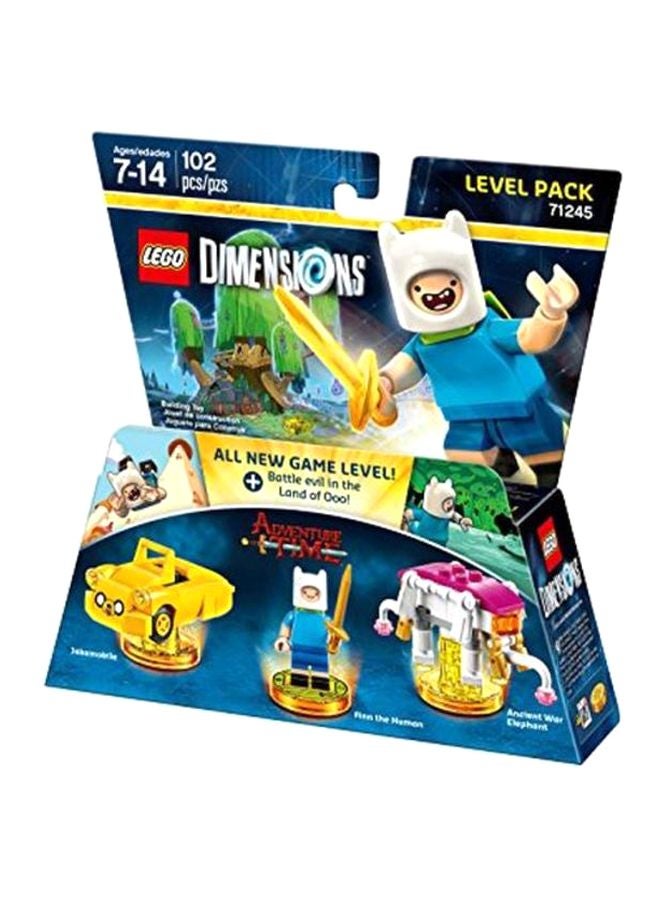 102-Piece Adventure Time Level Pack 71245 7+ Years
