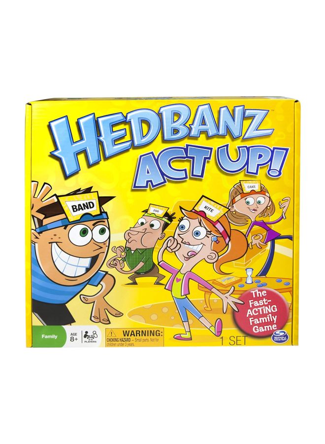 Hedbanz Act Up Board Game 6020334