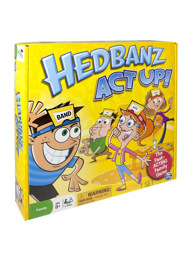 Hedbanz Act Up Board Game 6020334