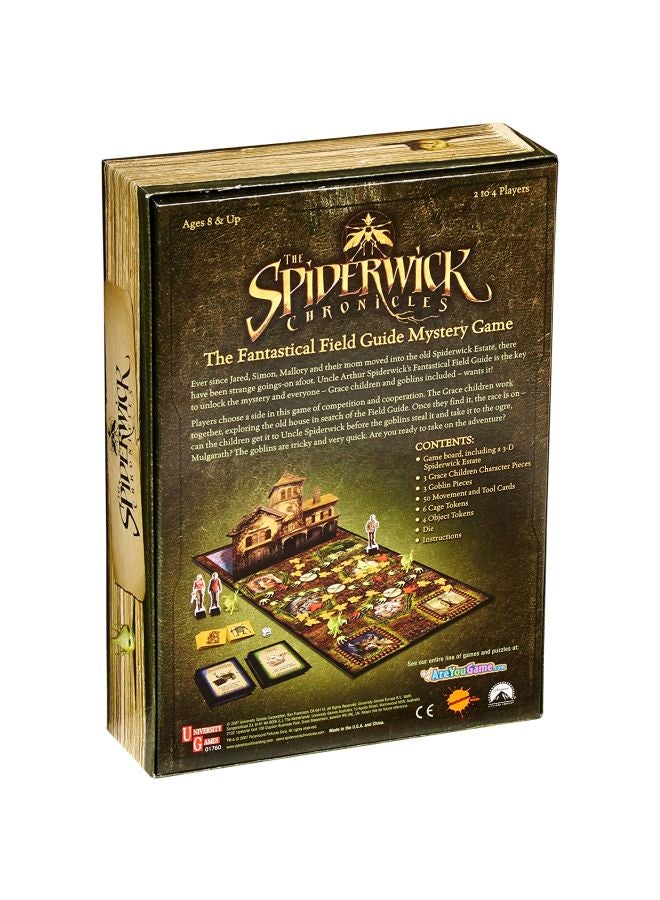 Spiderwick Chronicles Fantastical Field Guide Board Game 1760