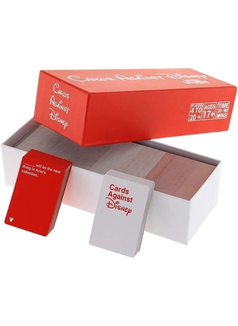Cards Against Disney Card Game Red Box Edition Fun Party Game Party Card Game New Wedding Card Game Birthday Game