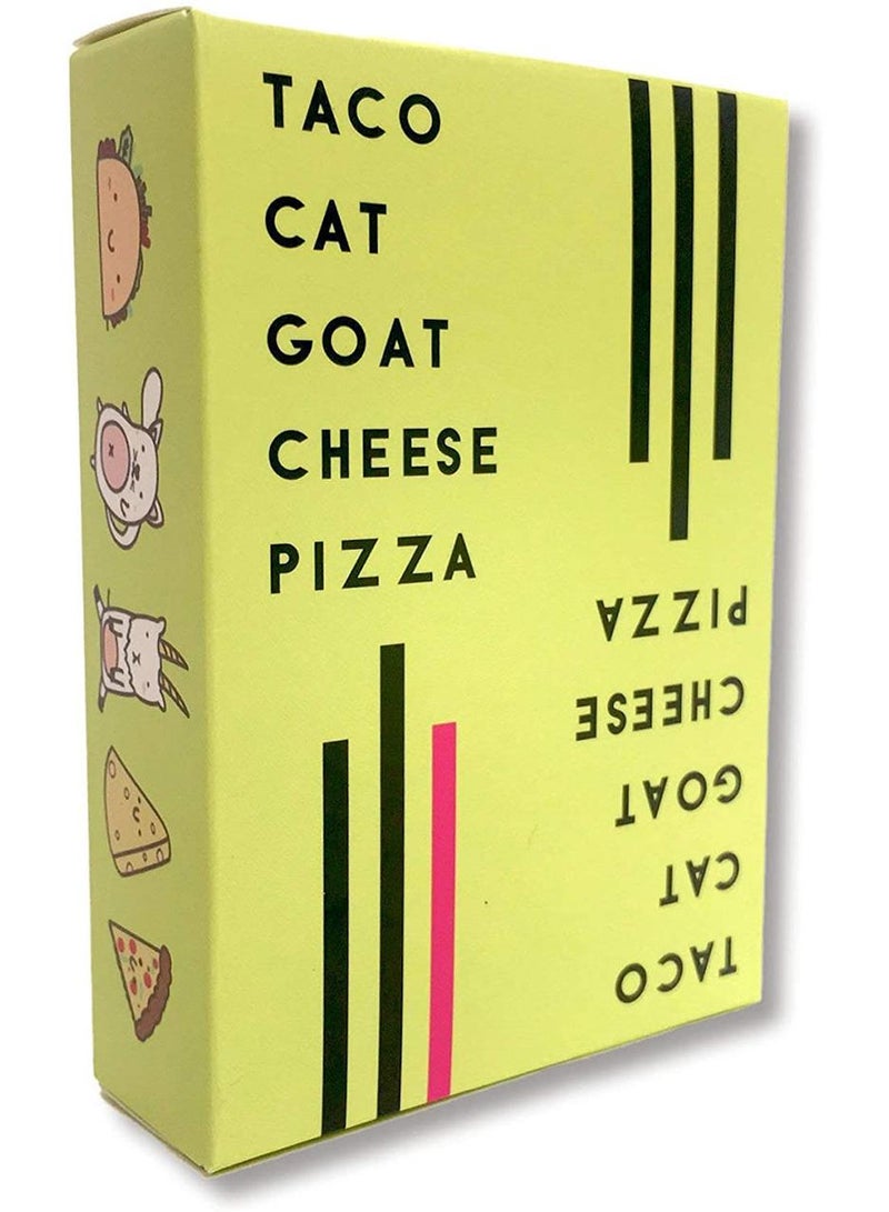 Taco Cat Goat Cheese Pizza Party Card Games Family Cards Game