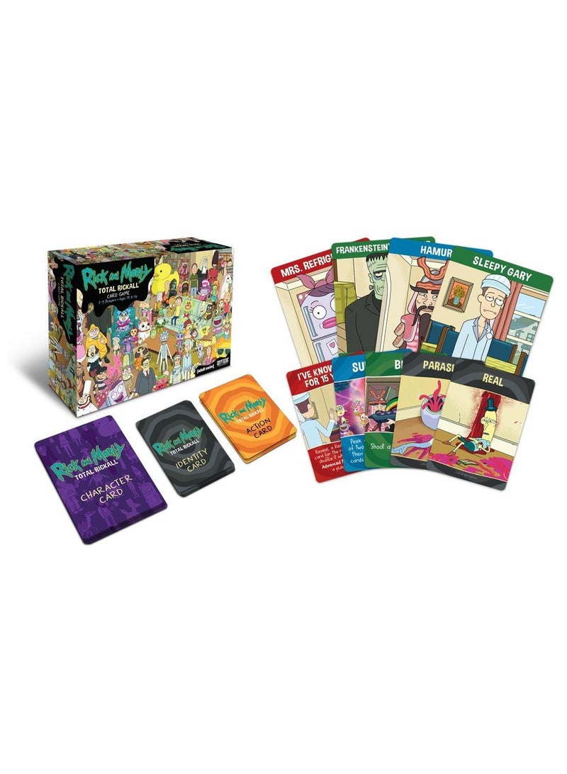 Rick&Morty Cooperative Card Game Party Game