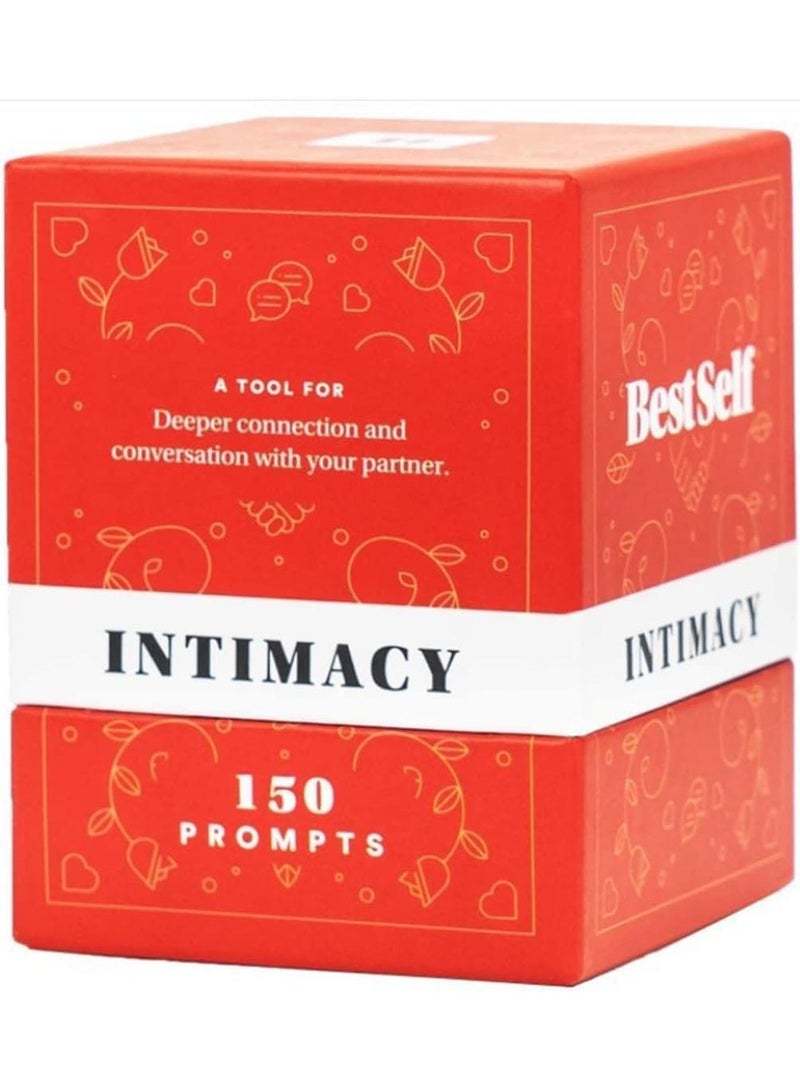 150 Bestself English Edition Romantic Solitaire Game Intimacy Deck To Strengthen Their Relationship And Trust In Their Best Partner Suitable For Couples To Initiate Passionate Conversations