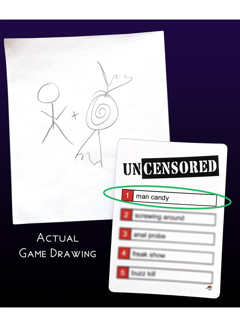 Drawing Without Dignity Expansion Pack 1 A Funny Adult Party Games Version Of The Classic Drawing Game