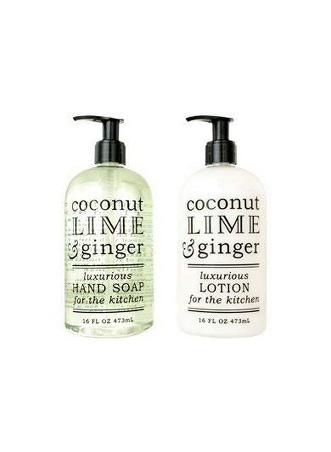 Kitchen Collection Coconut Lime & Ginger (Hand Soap & Lotion)