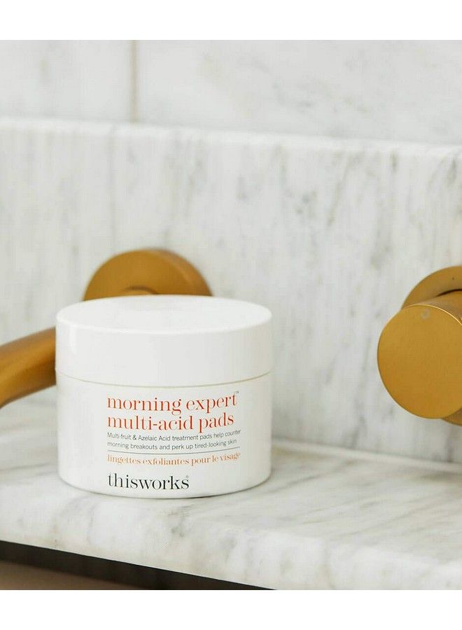 Morning Expert MultiAcid Pads: Refresh Morning Skin & Clear Acne 60 Pads
