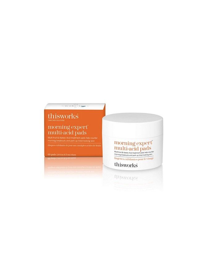 Morning Expert MultiAcid Pads: Refresh Morning Skin & Clear Acne 60 Pads