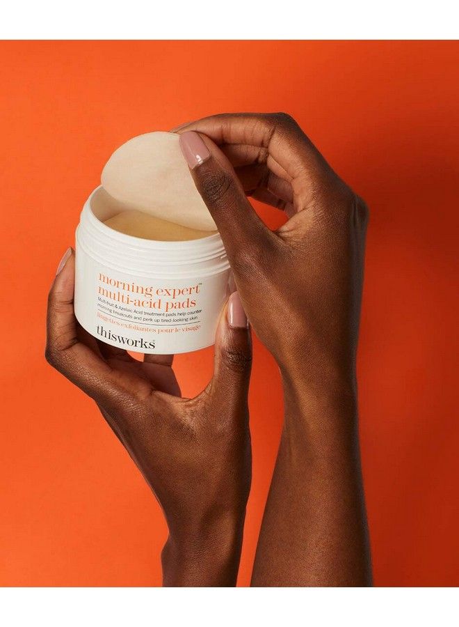 Morning Expert MultiAcid Pads: Refresh Morning Skin & Clear Acne 60 Pads