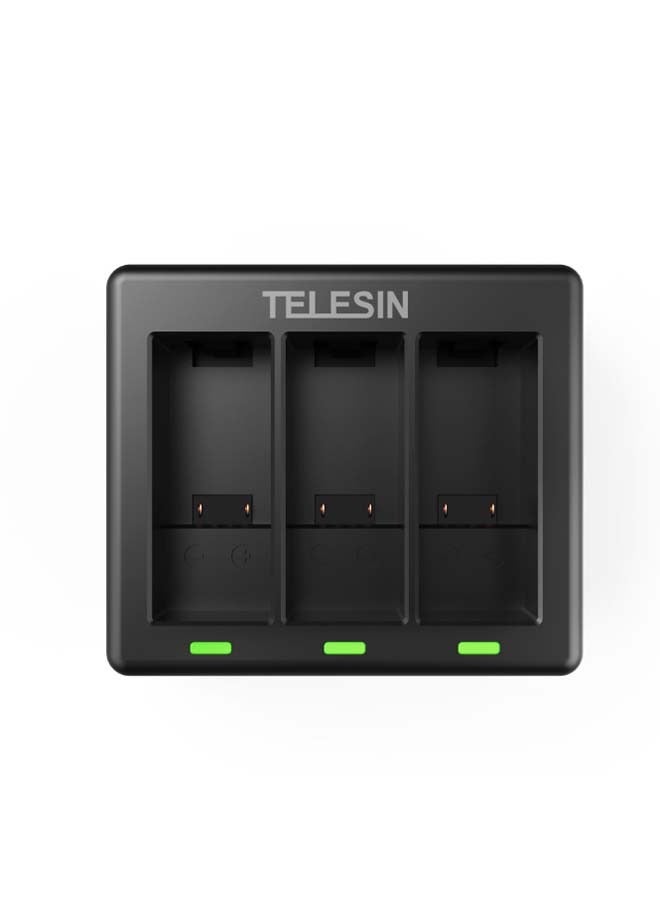 TELESIN adapts to gopro12 charger accessories and adapts to gopro11 three-charge battery charging box