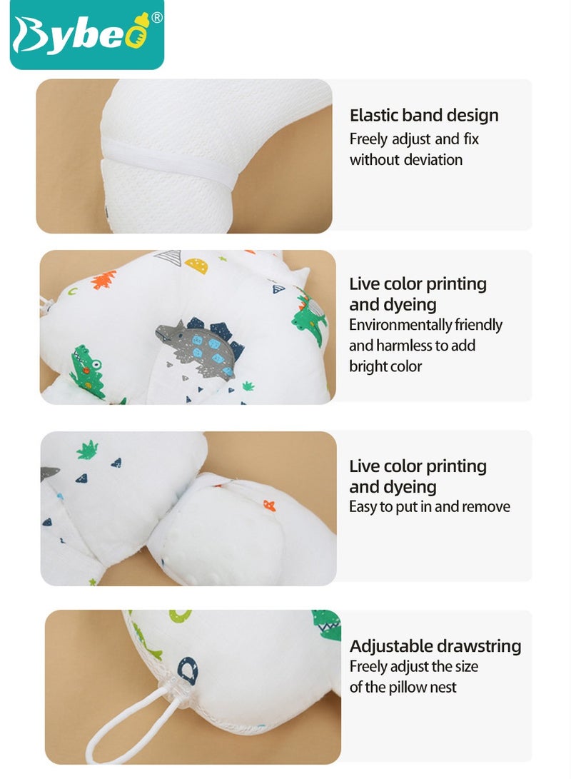 Baby Nursing Pillow, Baby's Head Shaping Pillows, Infant Sleeping Pillow, Babies and Toddler Anti-Startle Bedding For Boys and Girls Kids Superhigh Quality