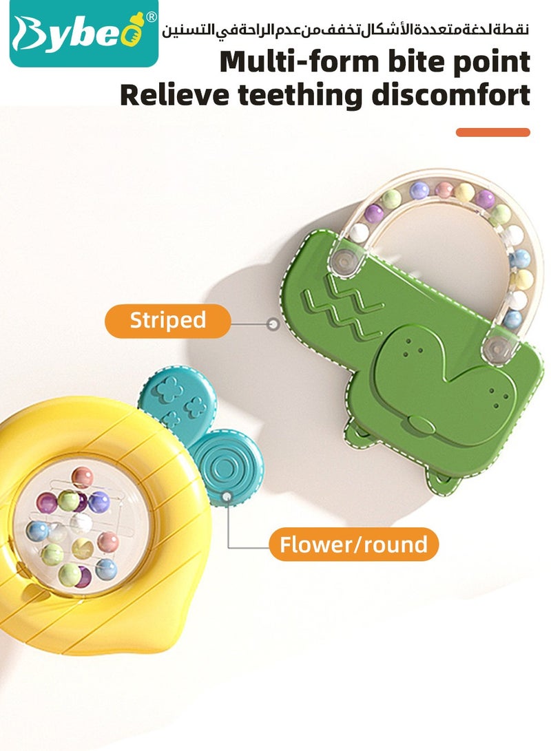 11 PCS Baby Rattle Toy, Infant Teething Toys, Baby Teethers Set With Storage Box, Babies Toys Gifts for Boys And Girls 0-3-6-12-18 Months, Early Educational Toy Set