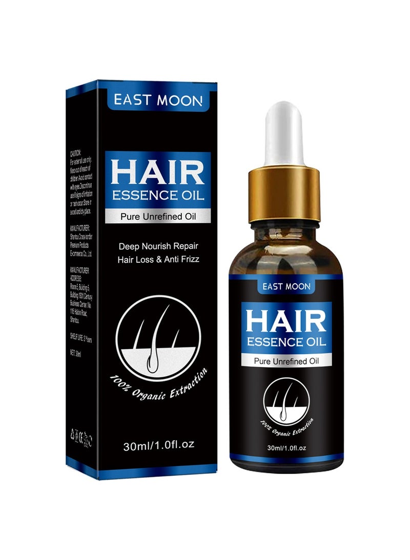 Men's Thick Hair Serum, Hair Growth Serum For Thinning Hair For Men, Anti Hair Loss Regrowth Essence Oil For Moisturizing, Anti-hair Loss, Thick And Solid Hair
