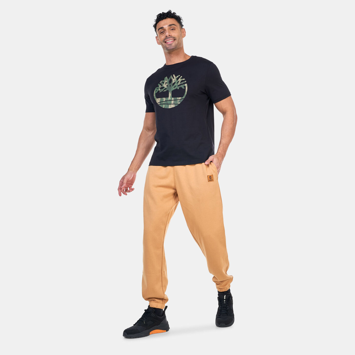 Men's Woven Badge Sweatpants