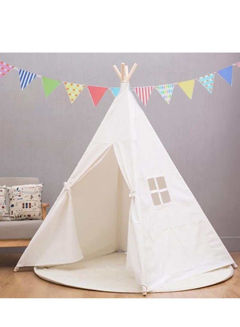 Breathable foldable portable pop-up unique design teepee playhouse tent 5.3x4.1x35.11cm
