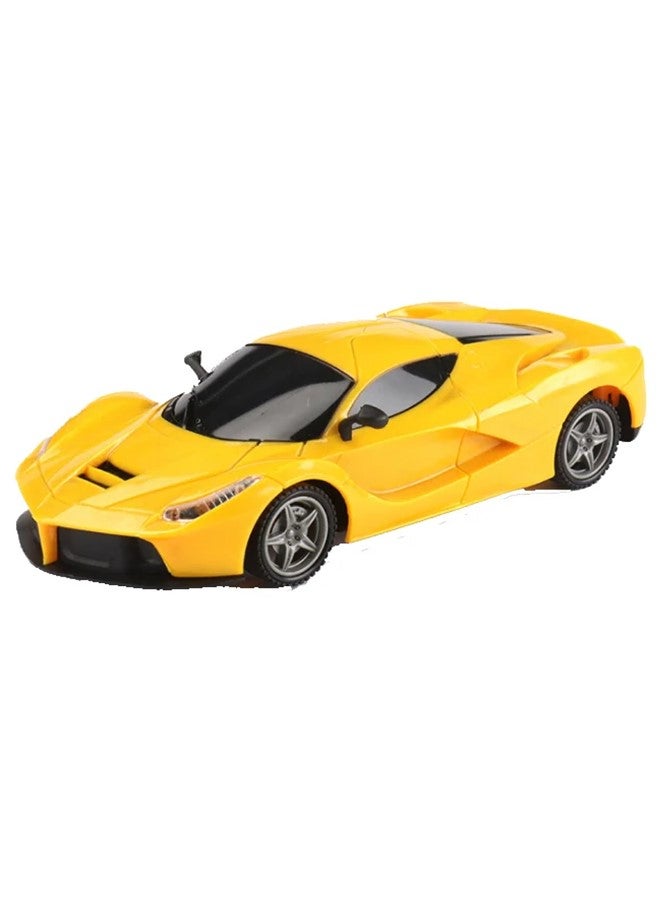 We Happy Remote Control Car Toy for Kids, Model Emulation Sports Car with Flashing Lights and Sounds, Comes in Assorted Colors and designs