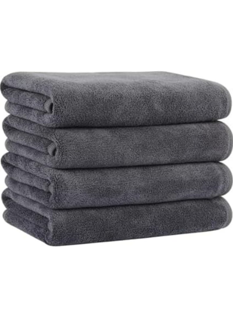 Towels Grey Color In variant sizes (2pcs)
