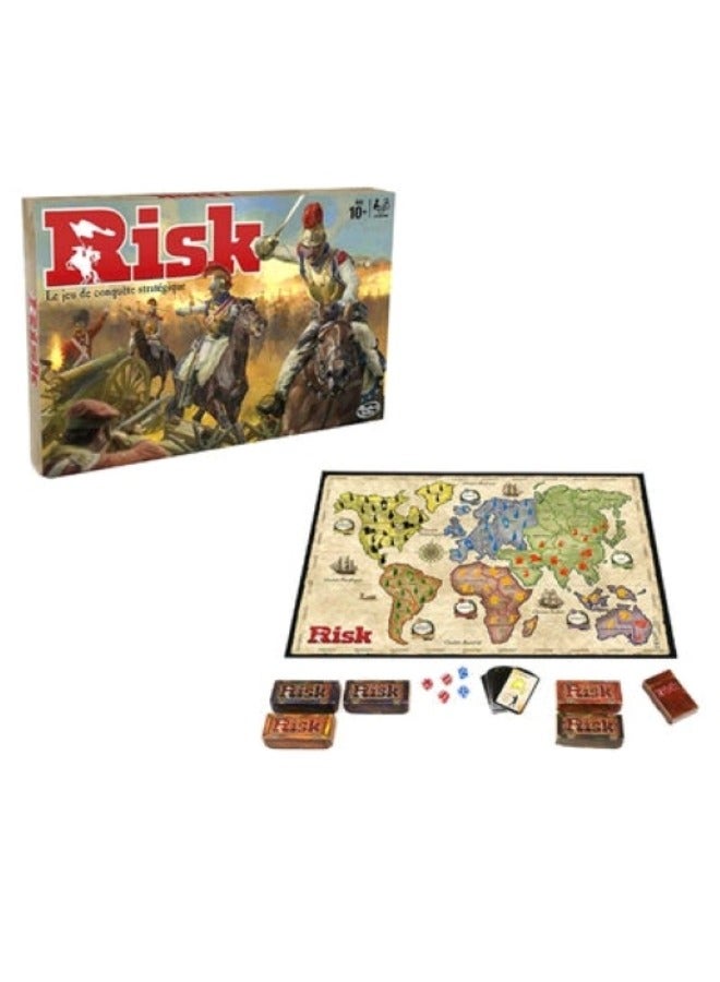 Risk Strategic Conquest Board Game Parent-Child Interactive Puzzle Board Game