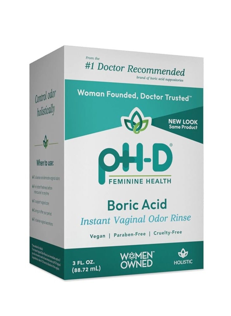 pH-D Feminine Health Boric Acid 3 Fl Oz