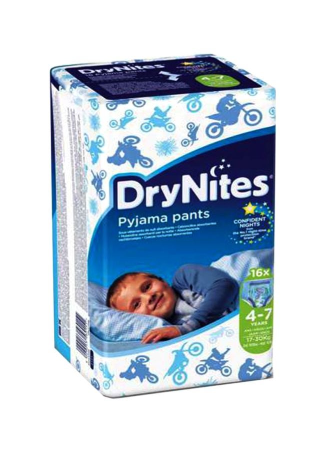 Drynites Pyjama Pant Diaper, 17-30 Kg, 16 Count