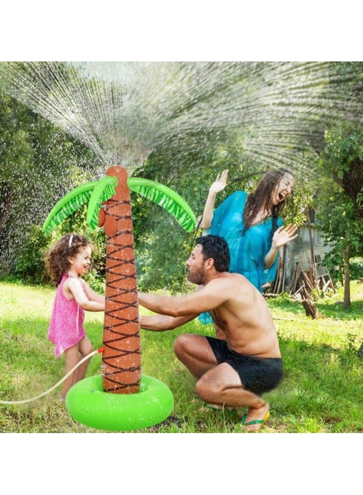 Inflatable palm tree decoration and watering,jumbo coconut trees beach backdrop favor tropical blow up , hawaiian luau party decoration ,best toys for summer