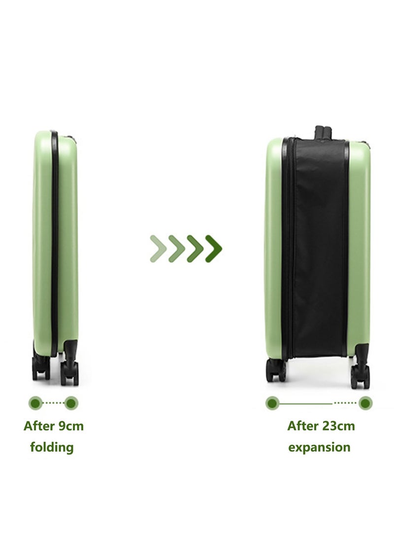 Lightweight Luggage Checked Bag- 20 Inches Hardshell Suitcase Spinner Luggage for Travel | ABS Medium Size Luggage with Spinner Wheels 4