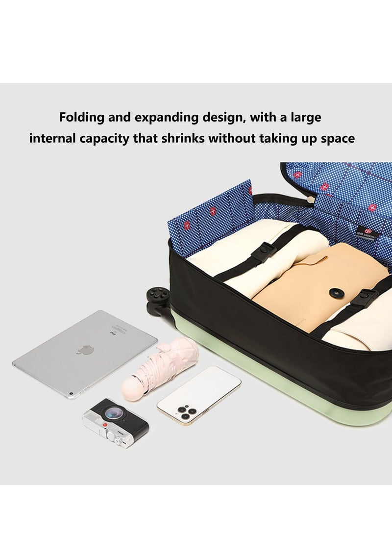Lightweight Luggage Checked Bag- 20 Inches Hardshell Suitcase Spinner Luggage for Travel | ABS Medium Size Luggage with Spinner Wheels 4