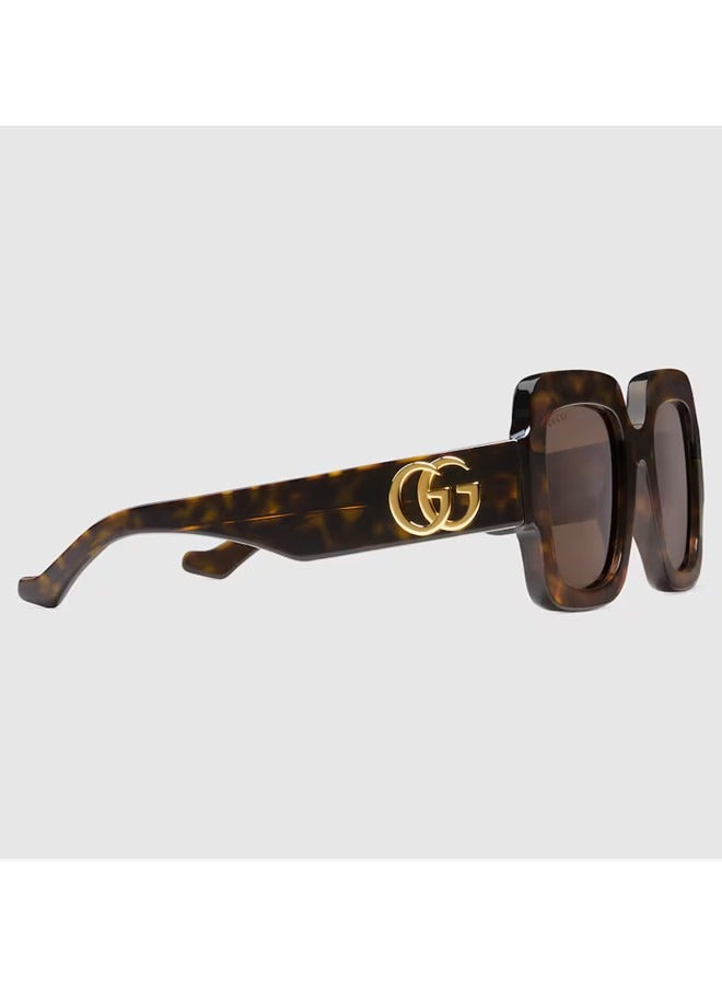 Gucci Square Frame Double G Sunglasses For Women GG1547S Style ‎778267 J0740 2323