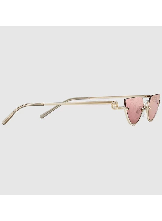 Gucci Cat Eye Frame Sunglasses for Women GG1603S Style ‎778092 I3331 8074
