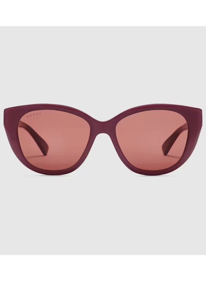 Gucci Cat Eye Frame Sunglasses For Women GG1588S Style ‎778140 J0740 6123