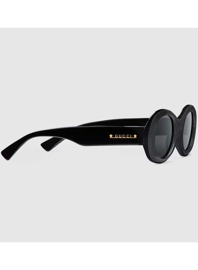 Gucci Oval Shaped Sunglasses For Women GG1587S Style ‎778136 J0740 1012