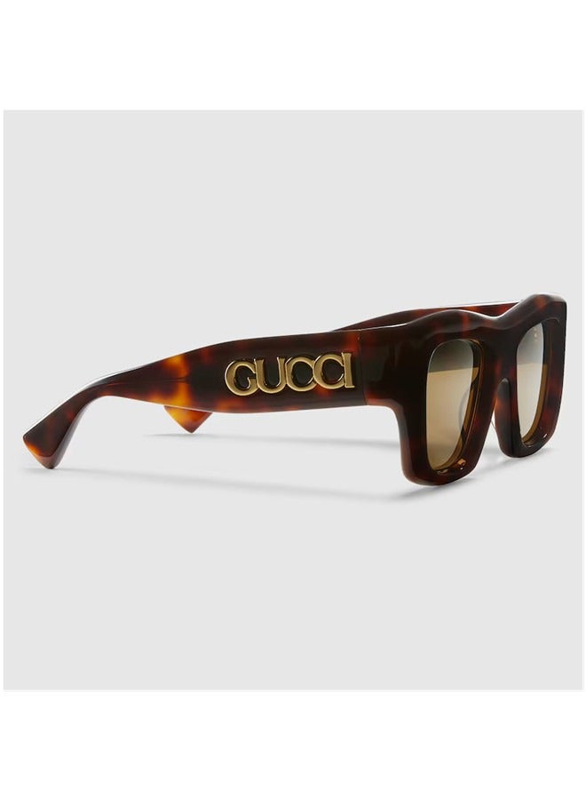 Gucci Square Frame Sunglasses For Women GG1772S Style ‎791810 J0740 2382