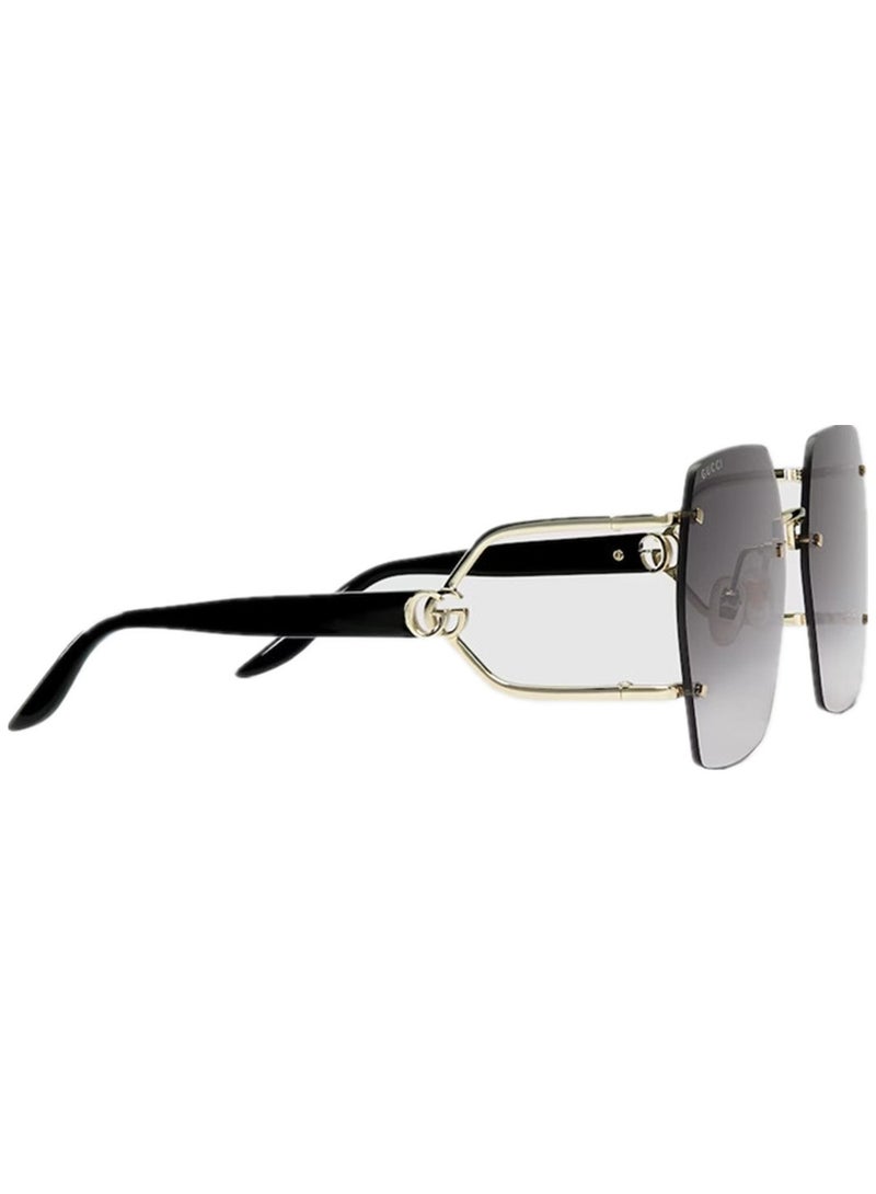Gucci Geometric Frame Sunglasses for Women GG1562S Style ‎778291 I3330 8012