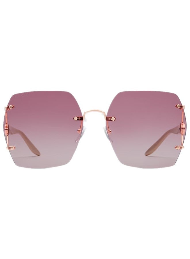 Gucci Geometric Frame Sunglasses for Women GG1562S Style ‎778291 I3330 8058