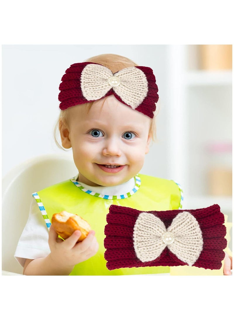 4 Piece Baby Knitted Protective Headscarf