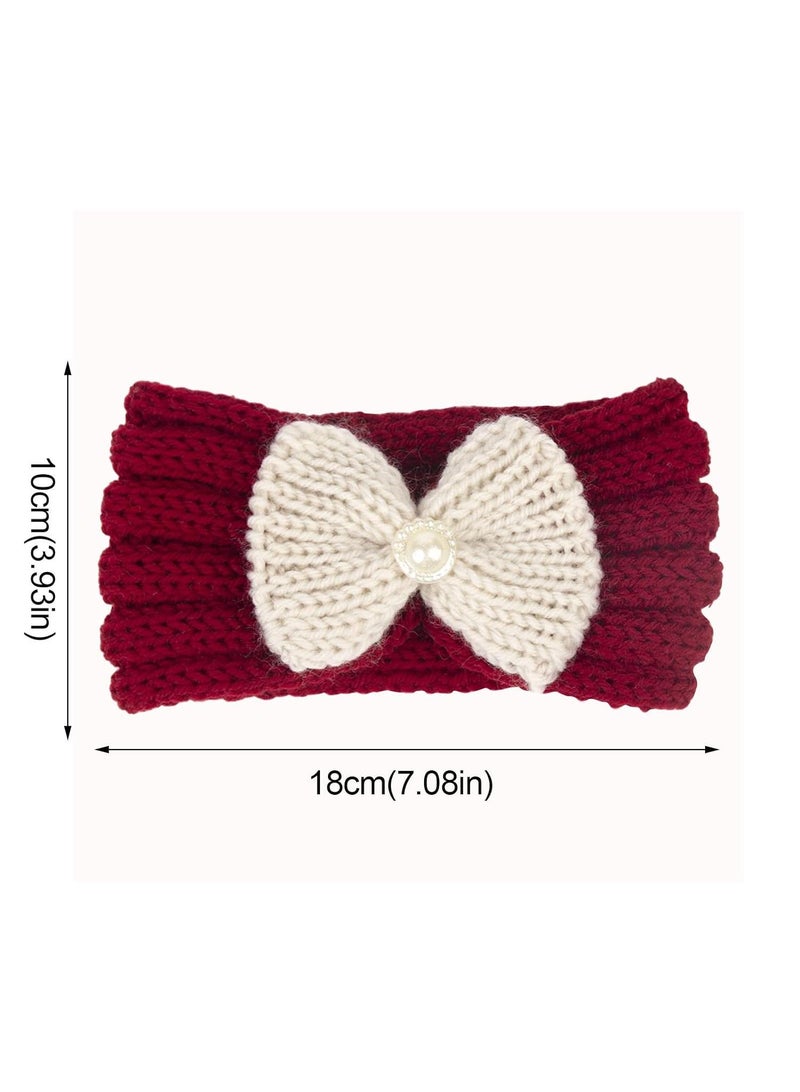 4 Piece Baby Knitted Protective Headscarf