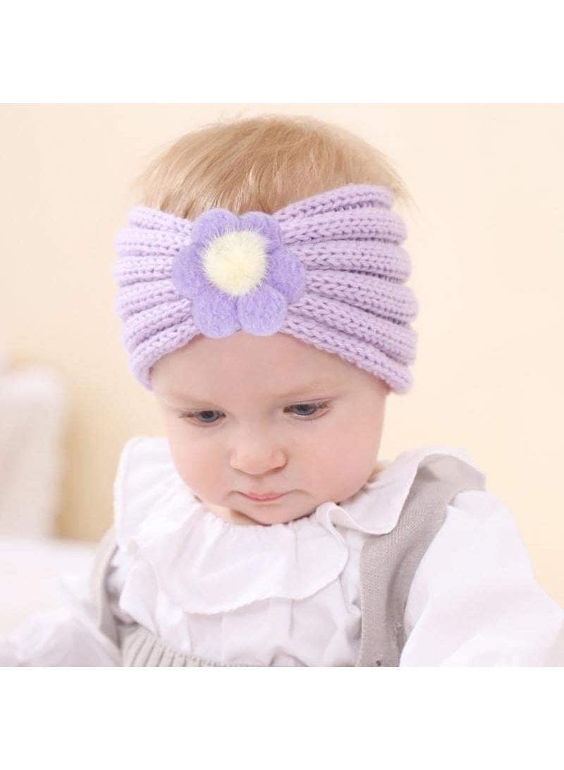 Baby Knitted Protective Headscarf