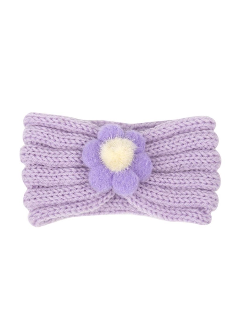 Baby Knitted Protective Headscarf