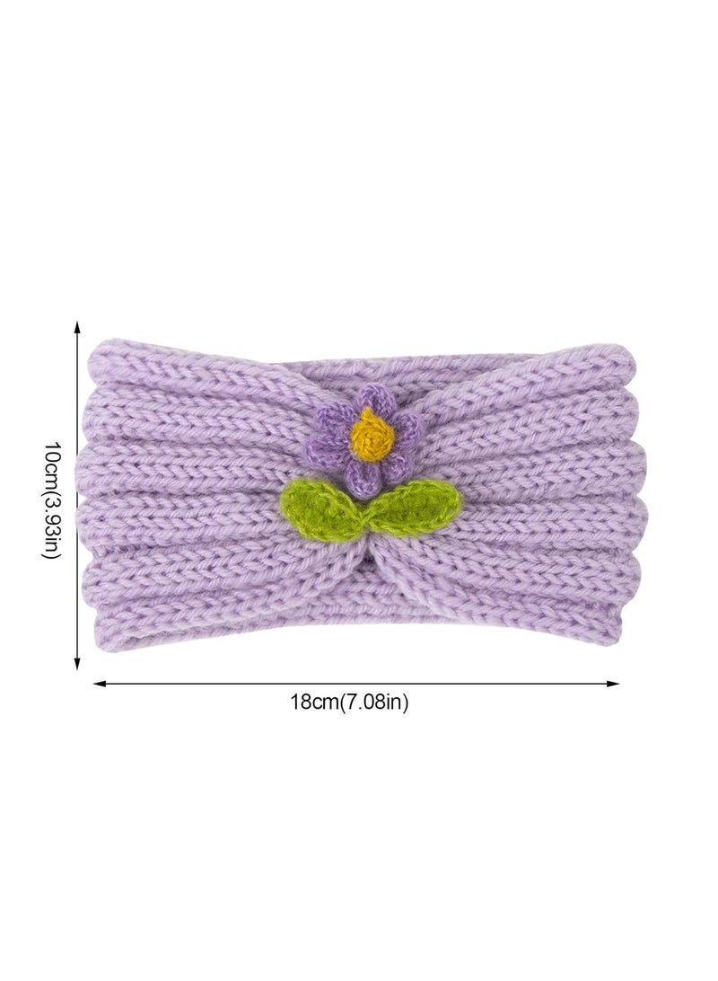 Baby Knitted Protective Headscarf