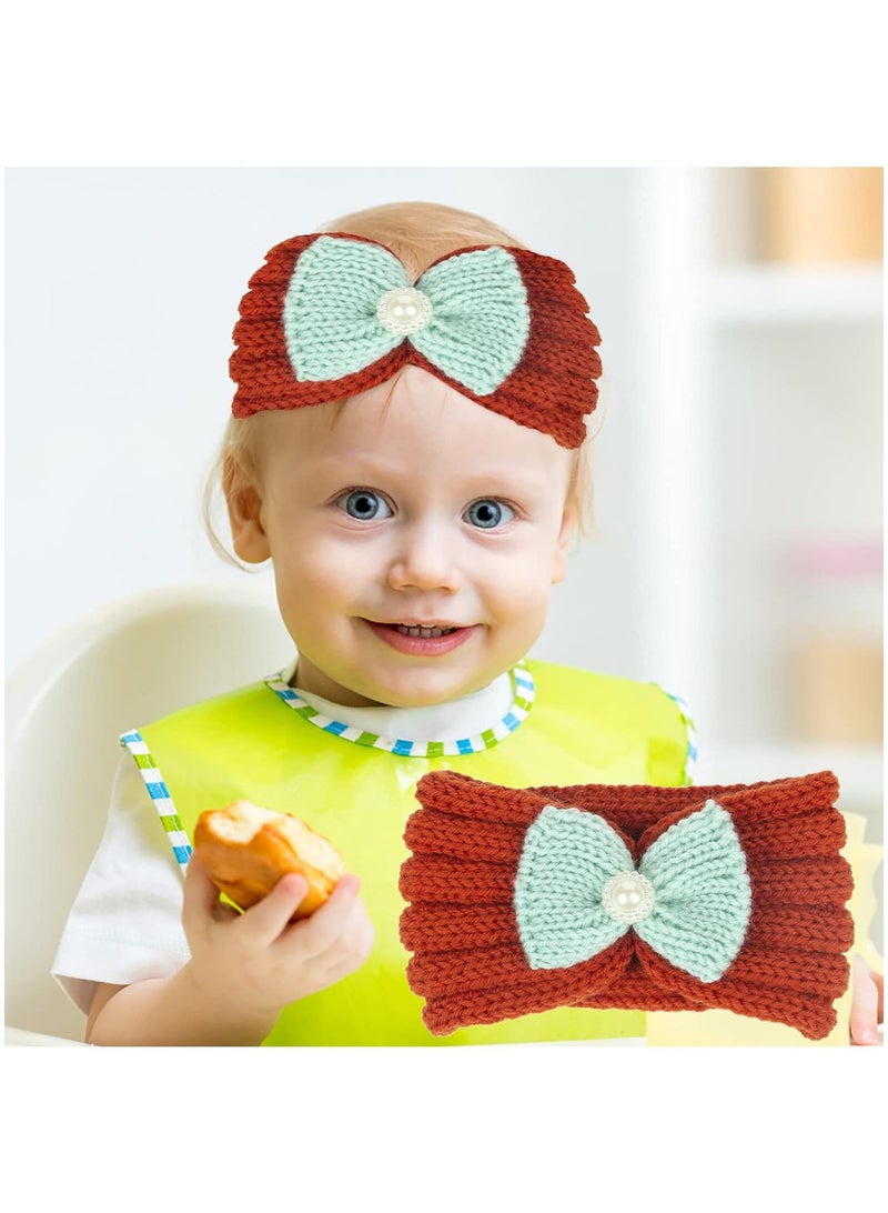 2 Piece Baby Knitted Protective Headscarf