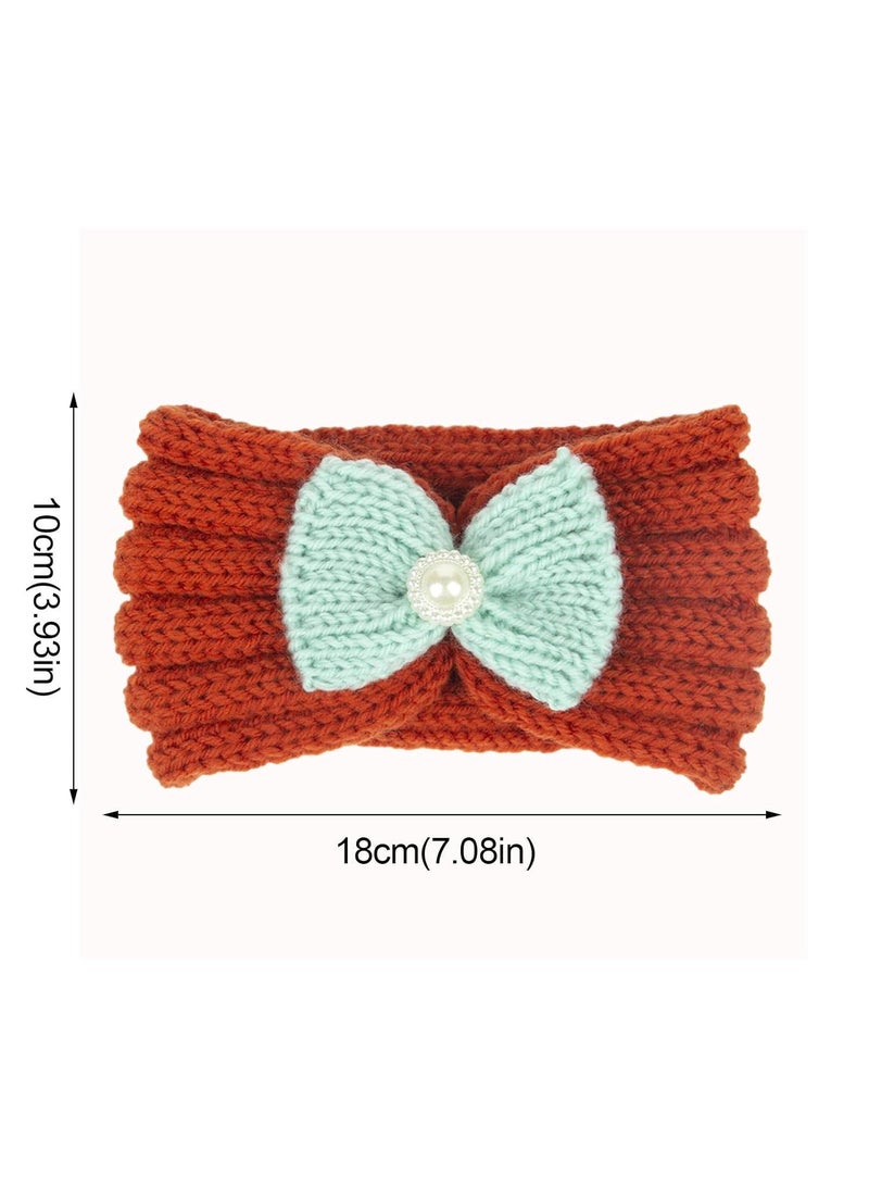 2 Piece Baby Knitted Protective Headscarf