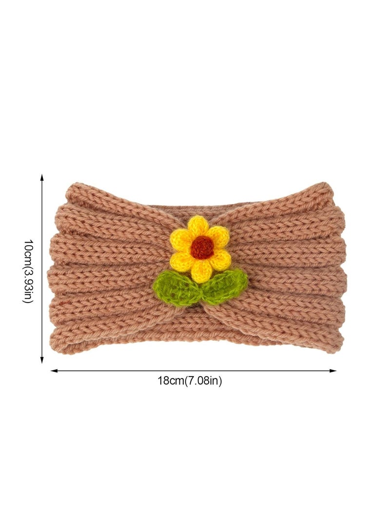 Baby Knitted Protective Headscarf