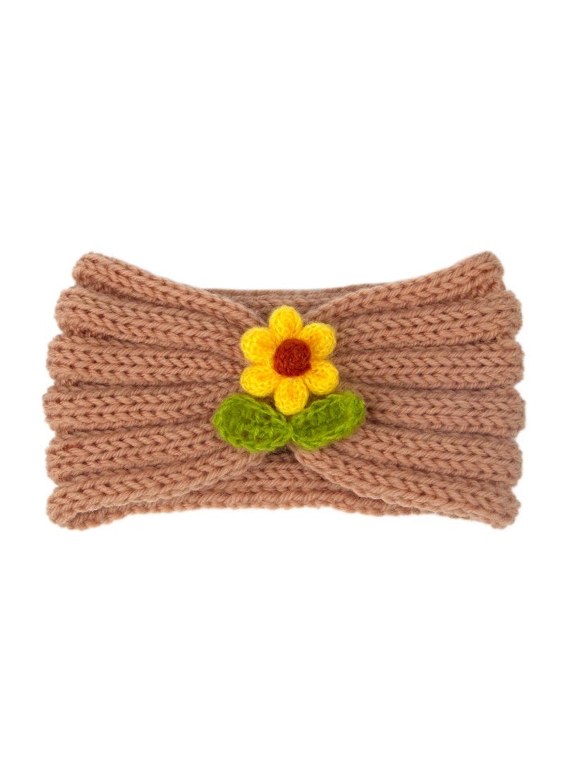 Baby Knitted Protective Headscarf