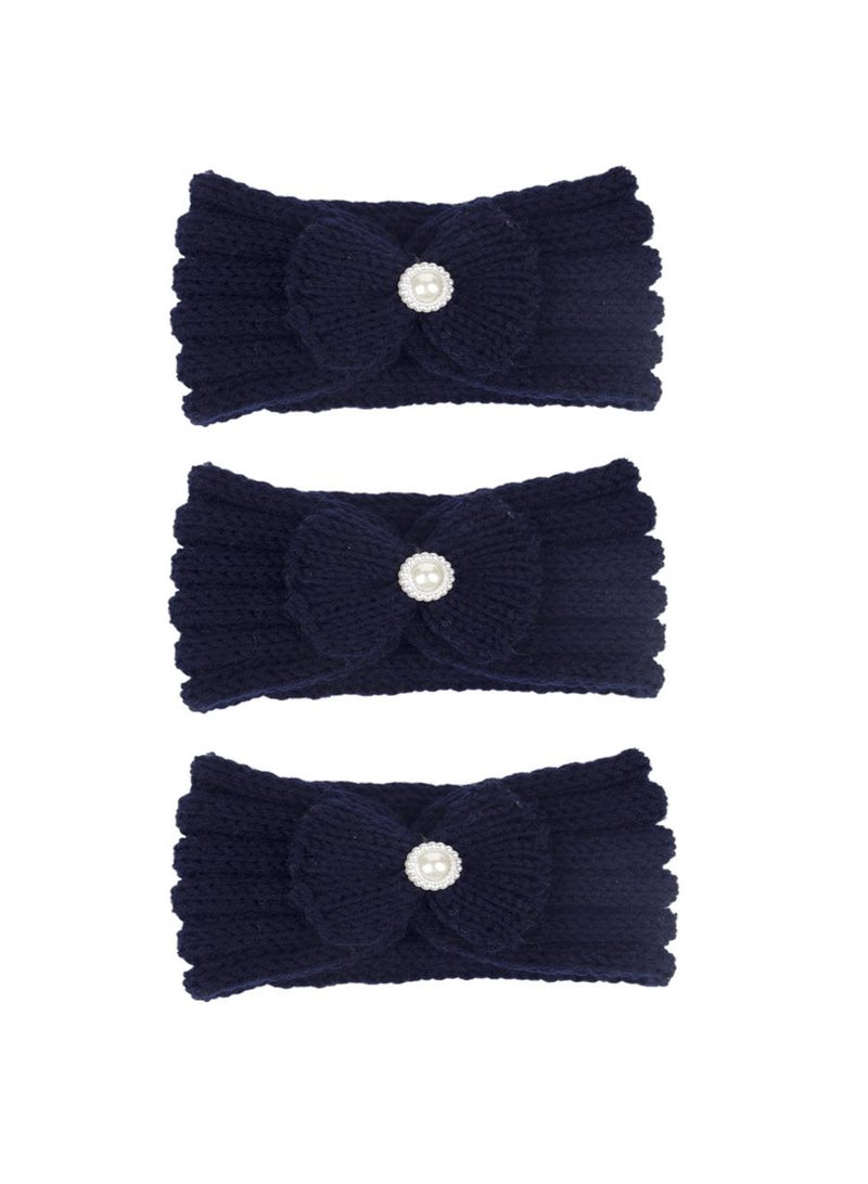 3 Piece Baby Knitted Protective Headscarf